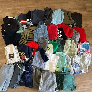 Huge lot of boys clothes size 4-5t (61 items total) so less than $1/each